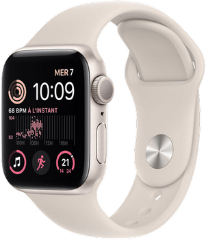 apple Watch SE 2 звездный свет