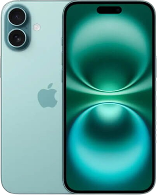 iphone 16 plus бирюзовый